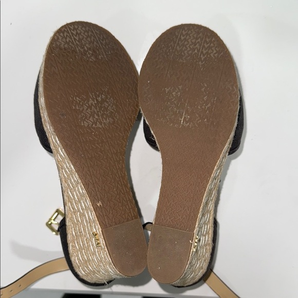 Michael Kors Black Wedge Sandals - Picture 10 of 11